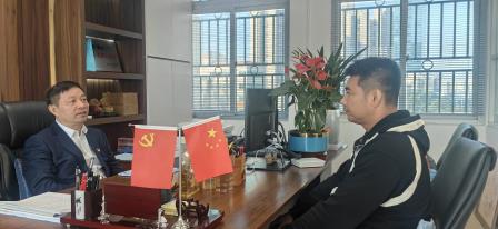 深圳市罗湖区滨河实验中学党支部广泛开展谈心谈话活动|谈话谈心凝人心   同心同行踏征程