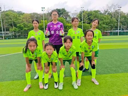 荣耀之巅：翠北实验小学女子甲组勇夺2024—2025年度罗湖区校园足球联赛桂冠
