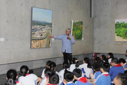 艺术润童心，文脉共传承 ——深圳市南湖学子探秘“缘起向西”艺术展