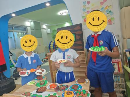 “小小厨神”用黏土解锁家乡美食记忆——新秀小学融合教育六一儿童节特别活动