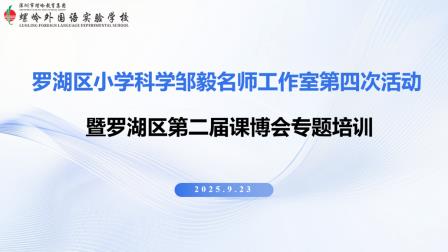 聚焦项目式学习，赋能教师成长 ——罗湖区邹毅名师工作室第四次活动