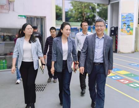 聚焦办学实效 赋能品质提升—— 罗湖区教育局局长高延勇到景园实验小学检查指导工作