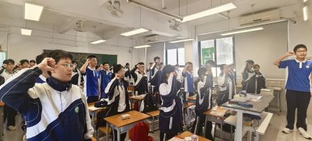 跃马扬鞭战百日，逐梦六月耀芳华——翠园文锦中学举行2026届中考百日誓师活动
