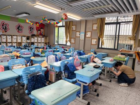 实战演练强意识 安全防线筑心间 ——深圳市罗湖区莲塘小学开展地震应急疏散演练