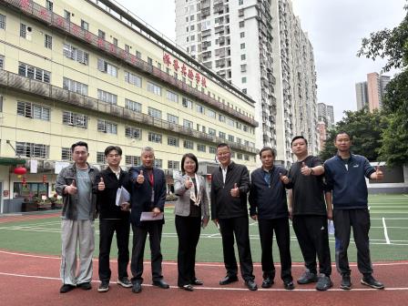 区教育局领导到侨香实验学校开展指导检查工作