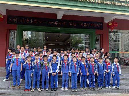 感悟非遗魅力，传承匠心文化——深圳市水库小学学生走进福田非遗馆开展实践研学