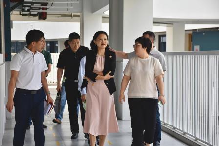 罗湖区委区政府及教育局领导莅临东晓实验学校考察指导工作