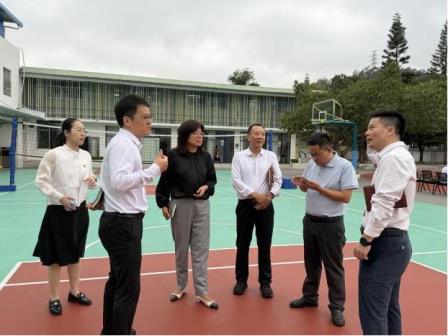 罗湖区教科院专项视导赋能龙创实验学校 深耕新质课堂促发展