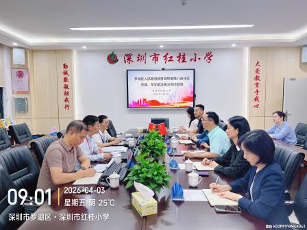 督导赋能明方向 精准把脉促提升 ——罗湖区教育督导室第八责任区到红桂小学开展专项督导工作