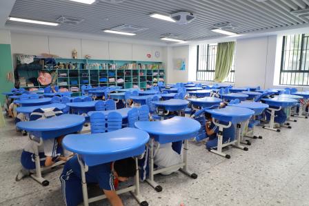 以练筑防 以安护航——锦田小学开展应急疏散演练