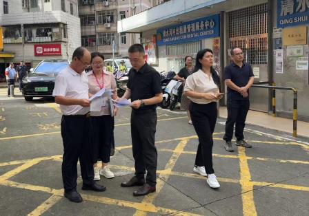 罗湖区教育局检查组赴清秀小学开展开学工作专项检查
